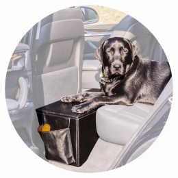 PetTherapeutics Voyager Sturdy Back Seat Extender with Storage