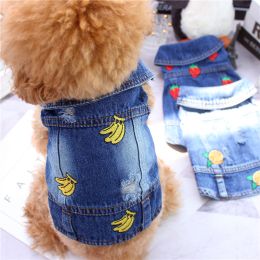 Cowboy Vest Teddy Bichon Pomeranian Cat Dog Clothes Small Puppy Schnitzer Rachel Clothes