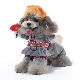 Pet Supplies Cartoon Upright Puppy Clothes