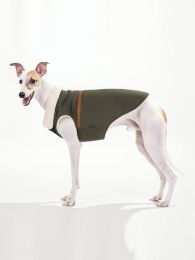 Pet Dog Cat Autumn And Winter Clothes Brown Suede Jacket