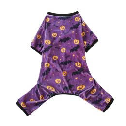 Halloween Dogs And Cats Universal Cartoon Printed Pet Clothes