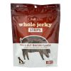 Fruitables Dog Treats - Whole Jerky - Bacon - Case of 8 - 5 oz