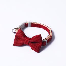 Pet Adjustable Bow Cat Collar