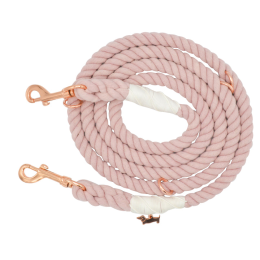 Hands Free Rope Leash (Color: Pink, size: 7 Feet)