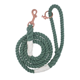 Rope Leash (Color: Green, size: 5 feet)