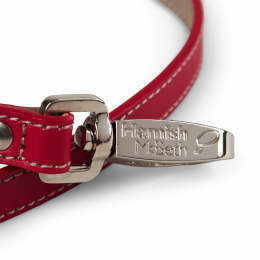 Beige Dog Lead (Color: Red/grey)