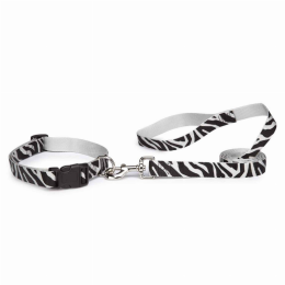 CC Animal Print Lead (Color: Zebra, size: 6ft x 1in)