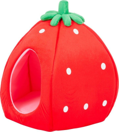 YML Strawberry Pet Bed House (size: medium)