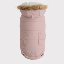 GF Pet ElastoFit Urban Dog Parka (Color: Pink, size: 2XS)