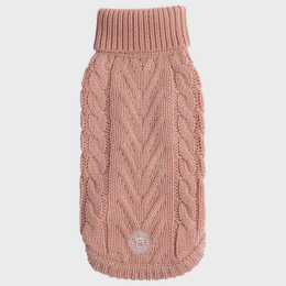 GF Pet Chalet Dog Sweater (Color: Pink, size: 3XS)