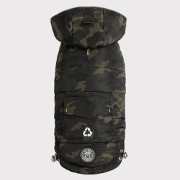 GF Pet  Recycled Parka (Color: Camouflage, size: 2XS)