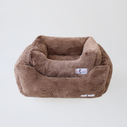 Bella Dog Bed (Color: Mocha, size: large)