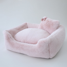 Divine Dog Bed (Color: Blush, size: One Size)