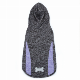 CC Trackster Sleeveless Hoodies (Color: Grey, size: Xsmall)