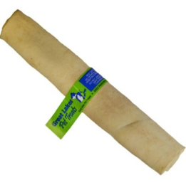 Flavored Rawhide Roll (Pack of 10) (Color: Vanilla, size: 9-10")